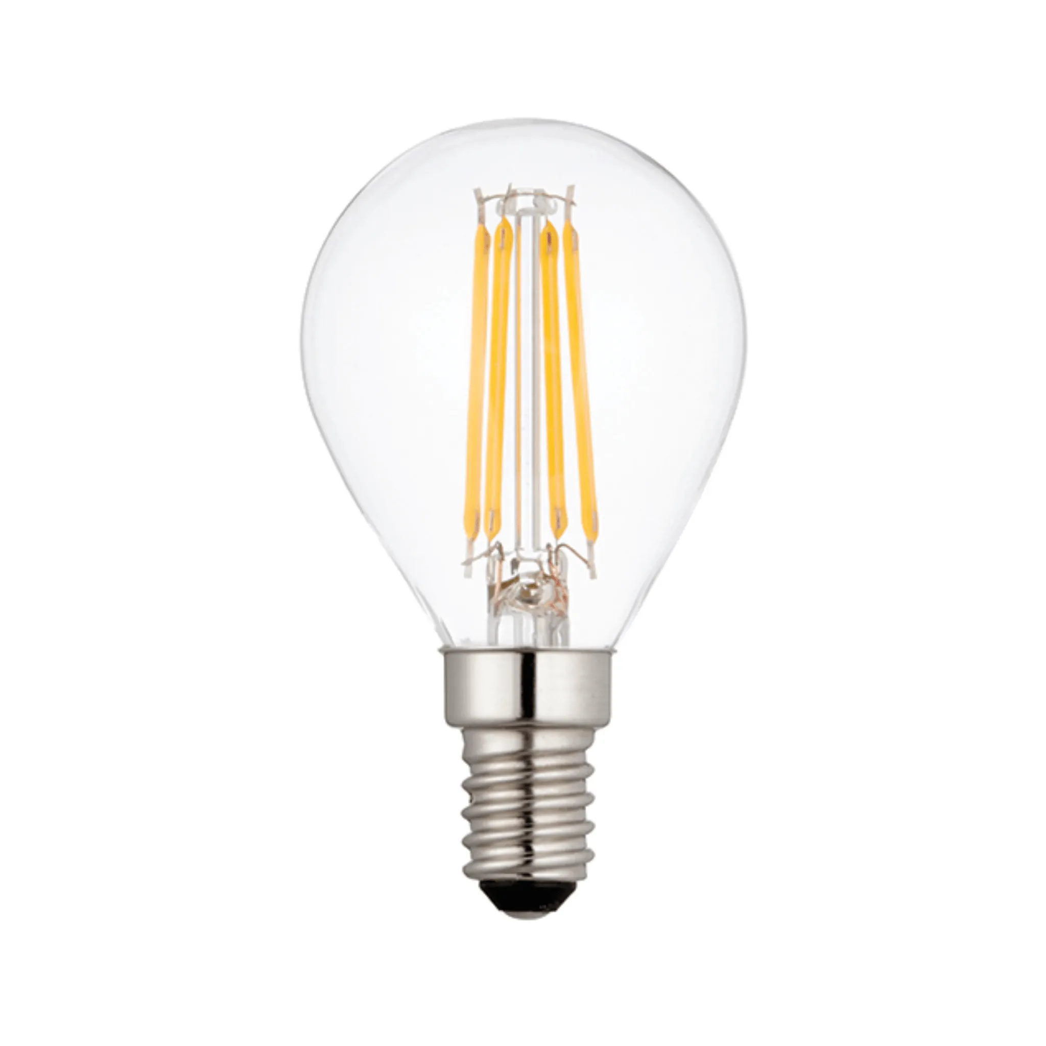 12 x E14 LED Filament Lamp/Bulb Dimmable 4W (40W Equivalent)