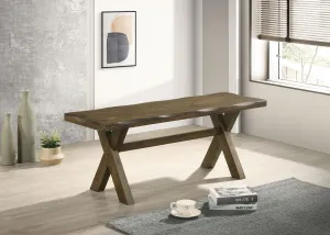 Alston Casual Knotty Nutmeg Bench