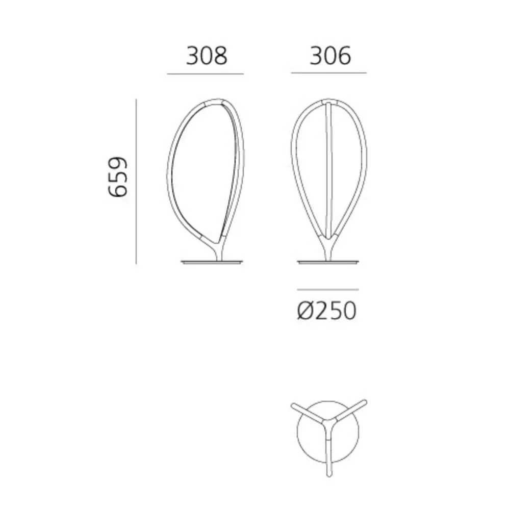 Artemide Arrival table lamp LED