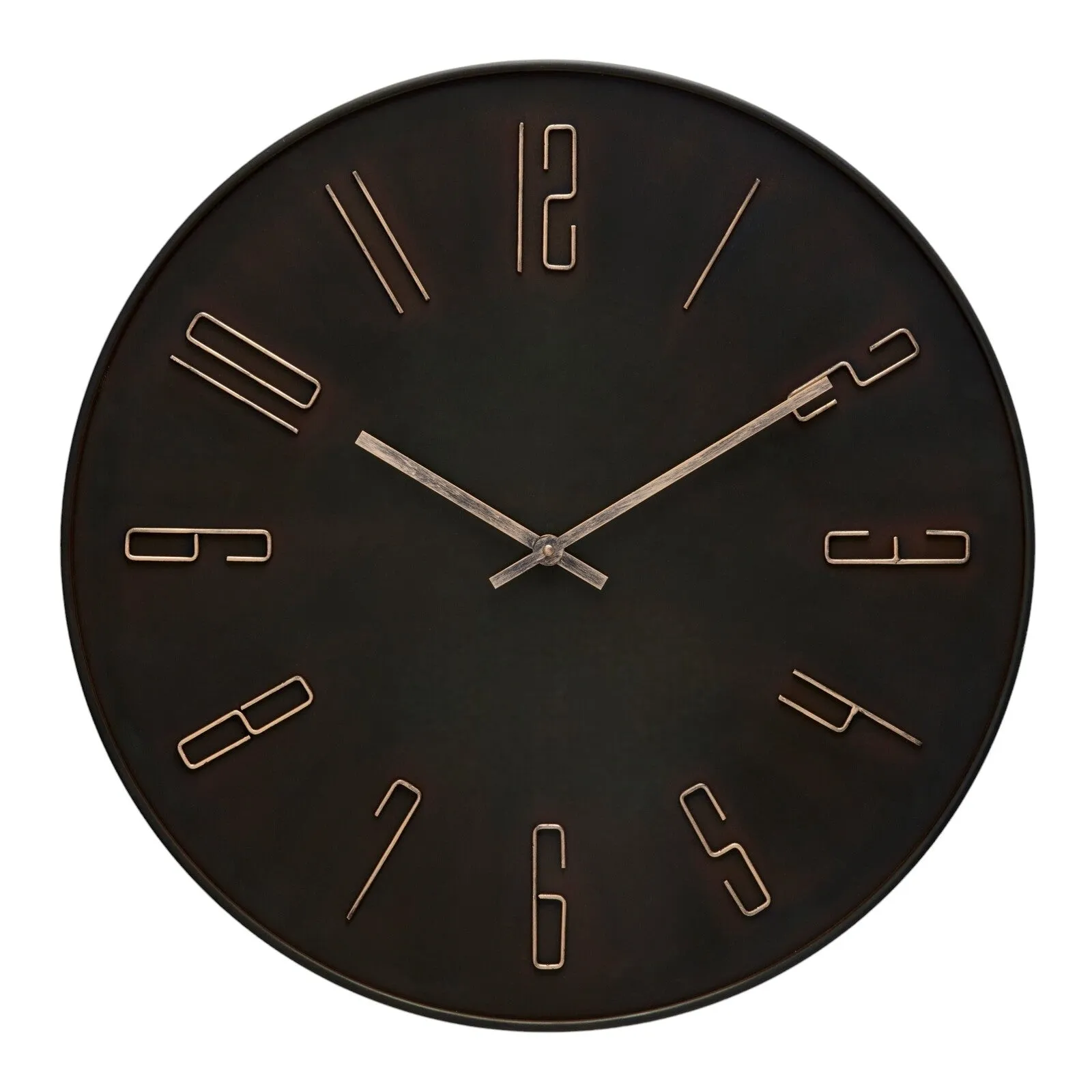 BARCELONA Charcoal 60cm Silent Wall Clock