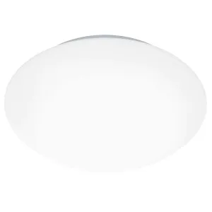 Brilliant 1 Light 40W Djerba Wall & Ceiling Light - White | 90101/05