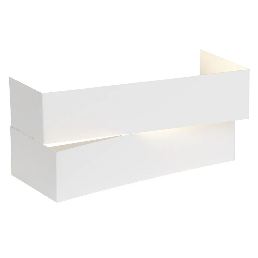 Brilliant 1 Light 60W Perry Wall Light - White Matt | 94428/05