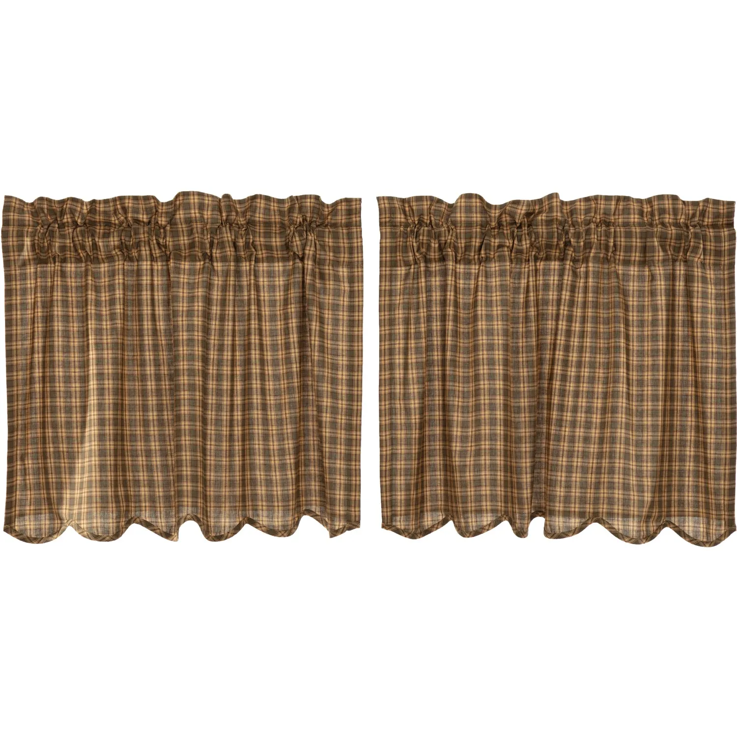 Cedar Ridge Tier Set of 2 Scalloped Set of 2