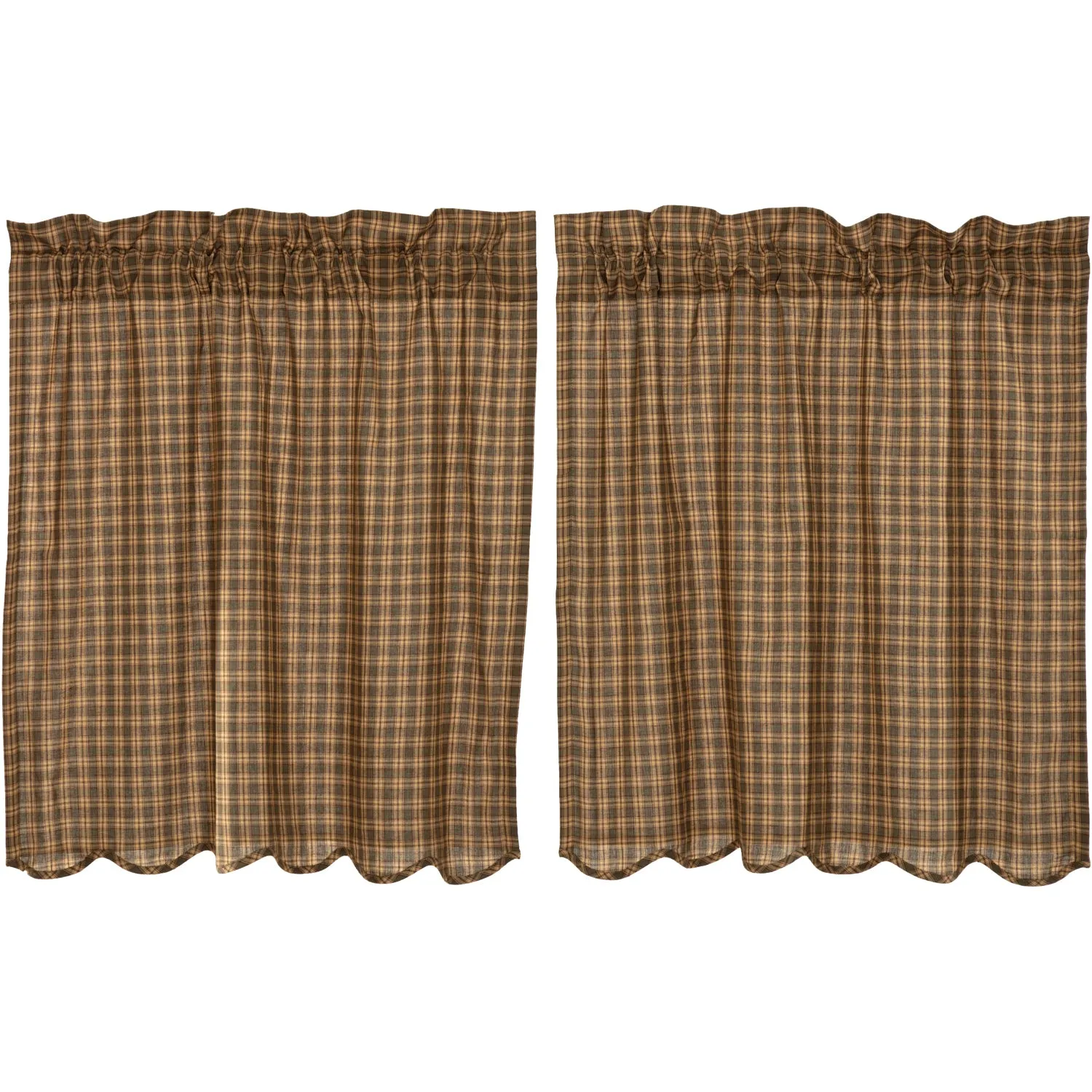 Cedar Ridge Tier Set of 2 Scalloped Set of 2