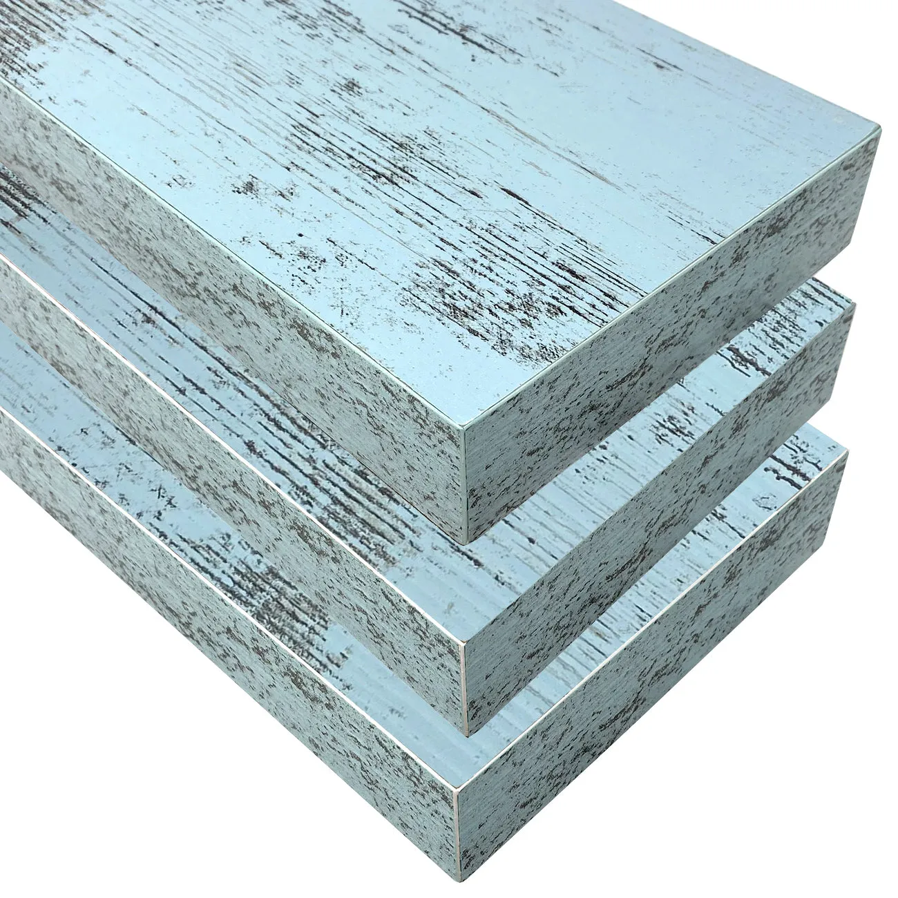 Coastal Rectangle Floating Shelves (3 Pack)