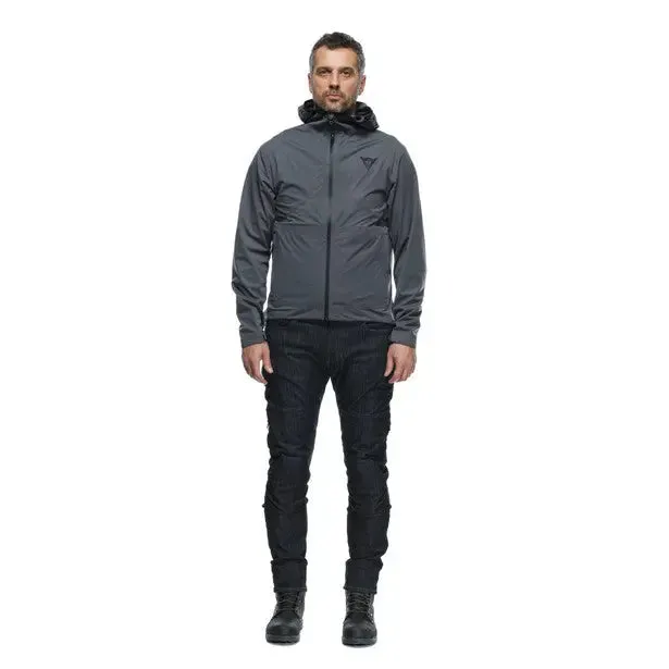 Dainese Omnia M Shell Waterproof Over Jacket Iron Gate Grey