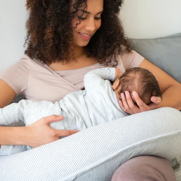 Doomoo Buddy Large Maternity Pillow, Classic Grey