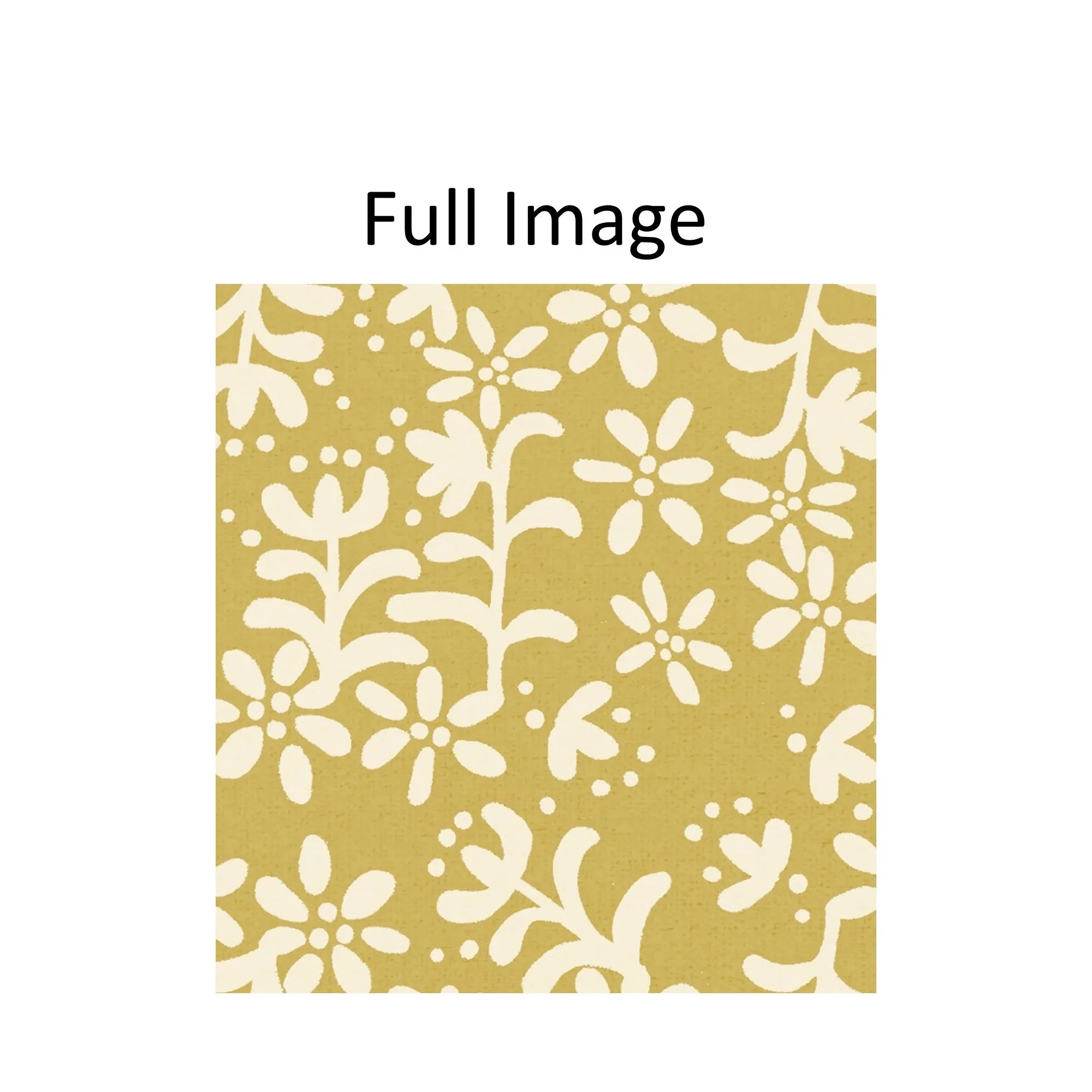 Flora Motif Window Roller Shade