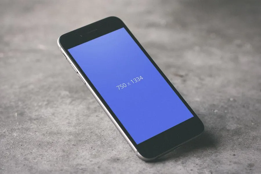 Free iPhone Floating Layers UI Mocku