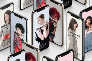 Free Psd iPhone XS Max Mockup
