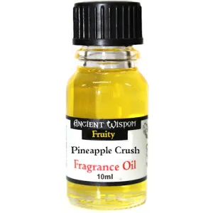 Fruity Pineapple Crush 10ml Fragrance Oil - Aromatherapy Essential Oil Relaxation Spa Fresh Scent Calming Tropical