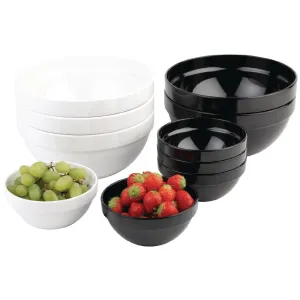 GC932 APS Frames White 2.5Ltr Melamine Bowl