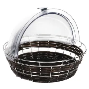 GC946 APS Frames Polyratten Round Basket with Frame