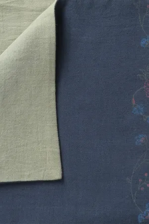 Ikai Asai Table Mat single pc blue and grey