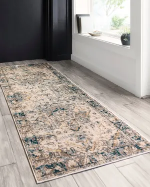 Isadora Rug in Oatmeal & Multi