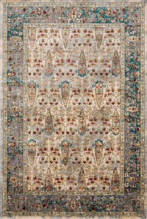 Isadora Rug in Sand & Steel