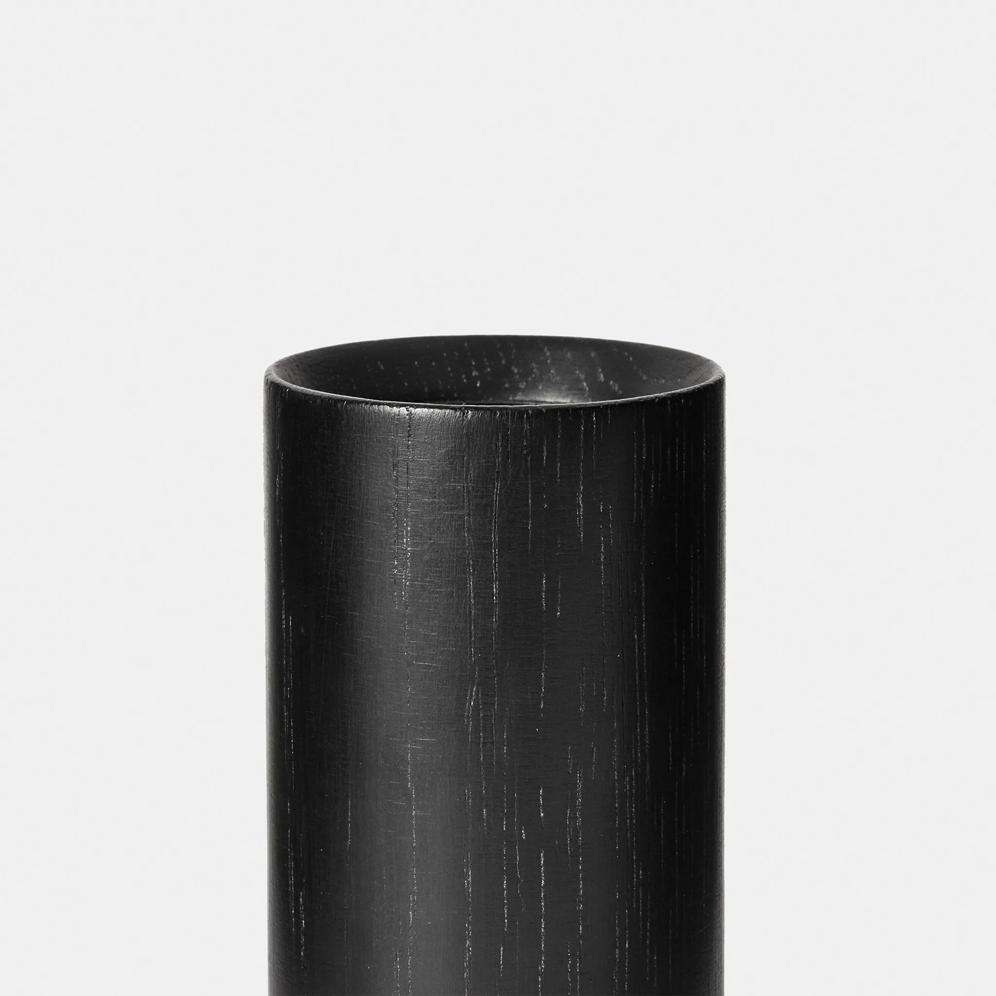 Knuckle Table Lamp in Blackened Oak   Enno