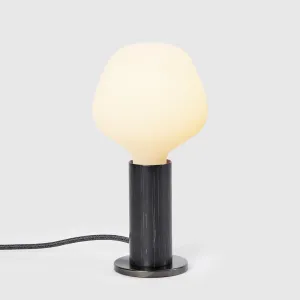 Knuckle Table Lamp in Blackened Oak   Enno