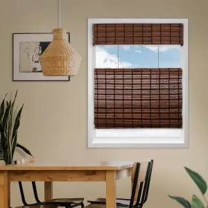 Light Filtering | Top Down Bottom up Custom Natural Bamboo | Jacobean