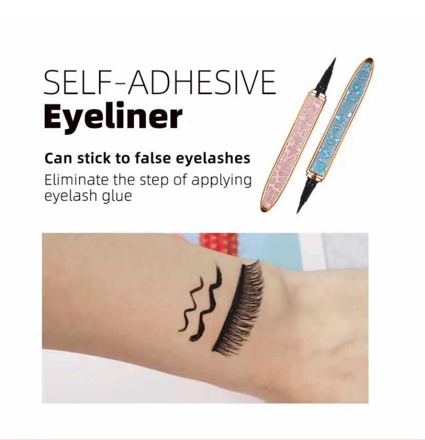 Luxury Long lasting waterproof eyeliner eyelash glue pen