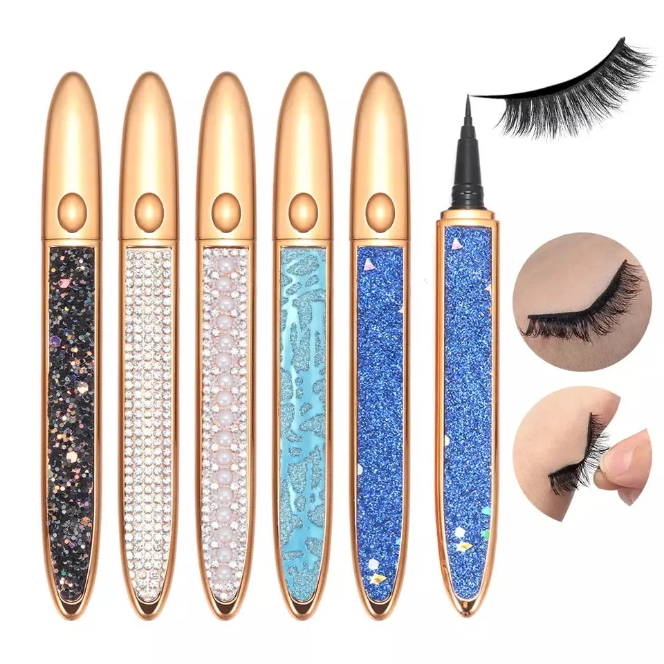 Luxury Long lasting waterproof eyeliner eyelash glue pen