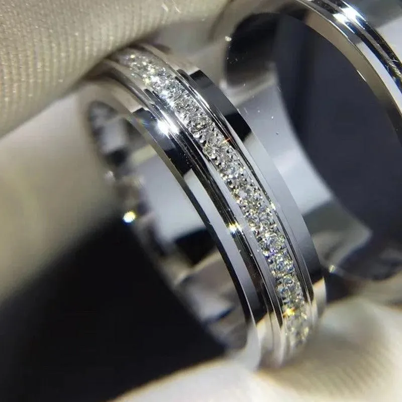 Mila Sparkling Zirconia Spinner Ring