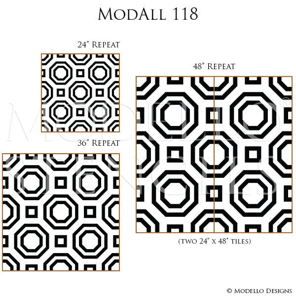 ModAll118 Custom Pattern Stencil