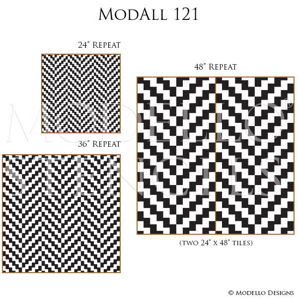 ModAll121 Custom Pattern Stencil