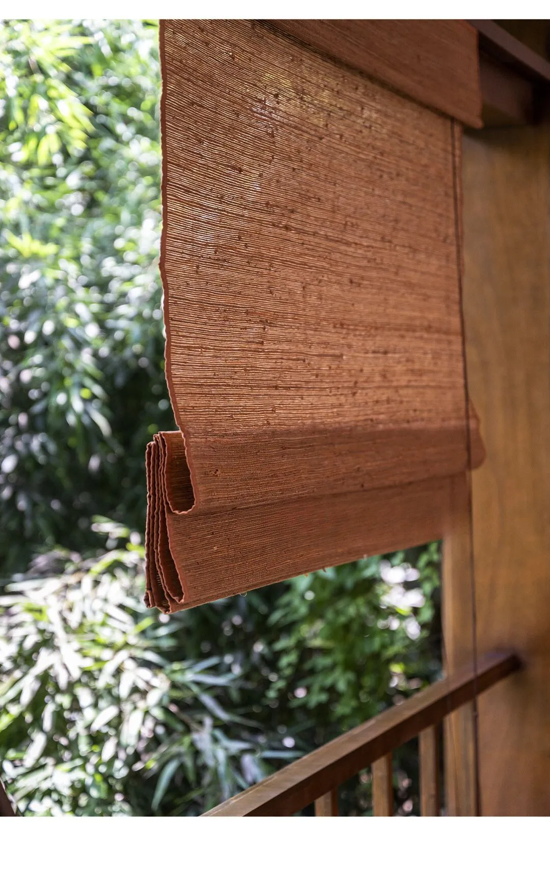 Natural Jute Light Filtering Roman Style Window Roller Shade