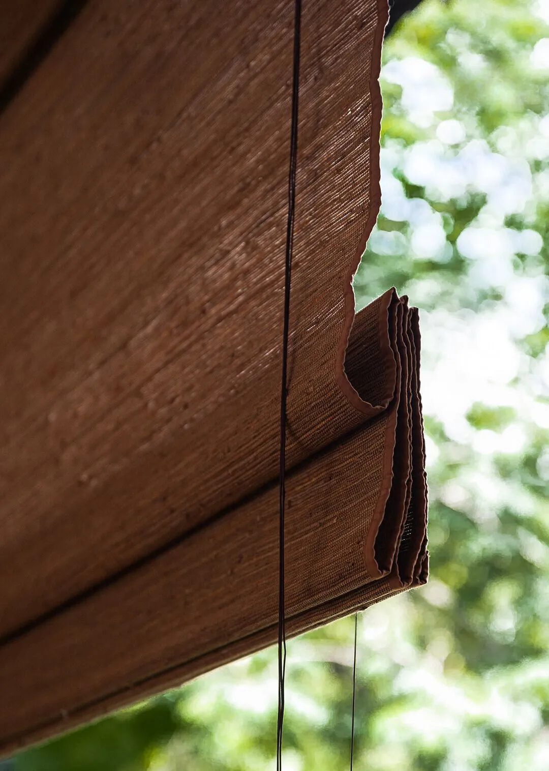 Natural Jute Light Filtering Roman Style Window Roller Shade