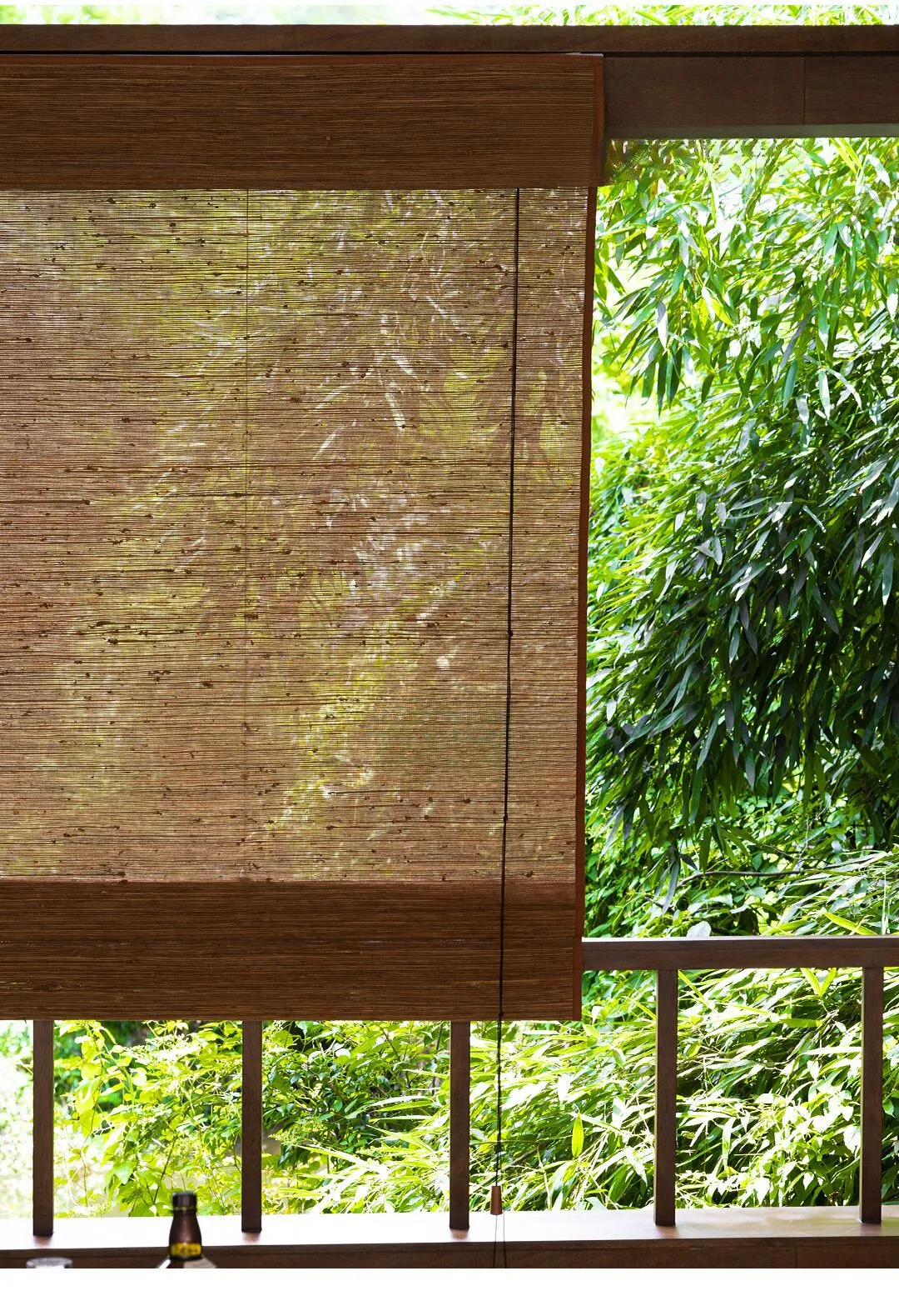 Natural Jute Light Filtering Roman Style Window Roller Shade