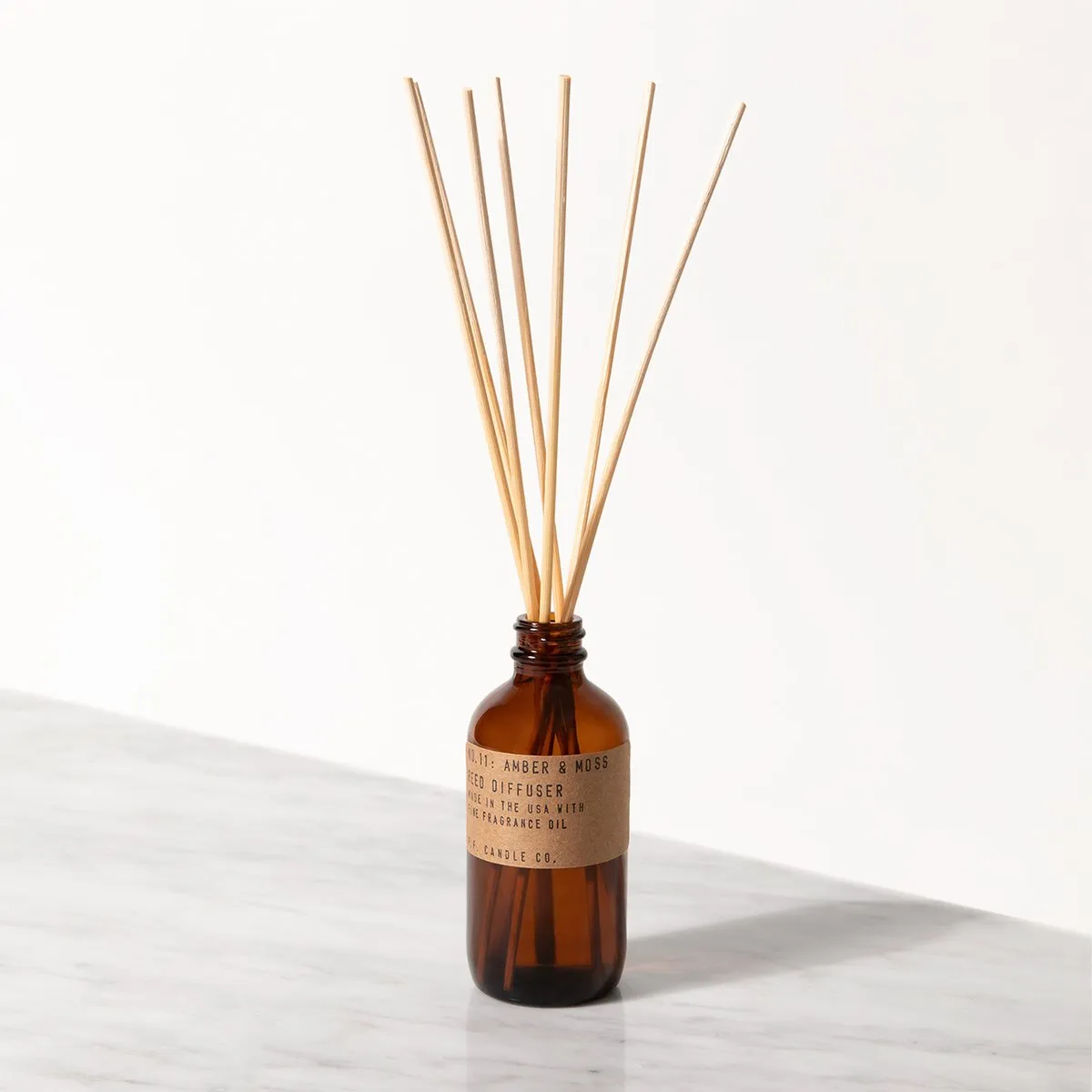 P. F. Candle Co 3.5 oz Reed Diffuser - Amber & Moss