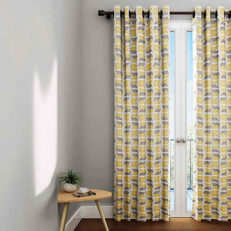 Parisha Yellow Curtain