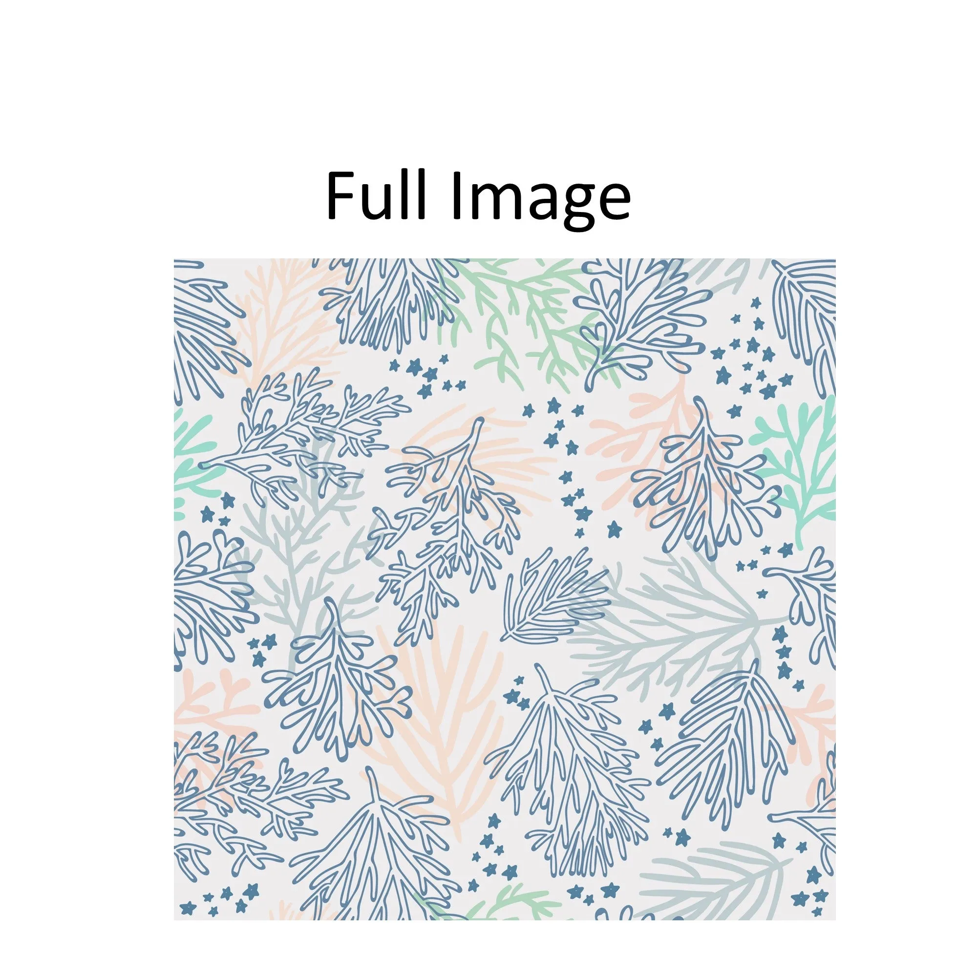 Pine Tree Print Window Roller Shade