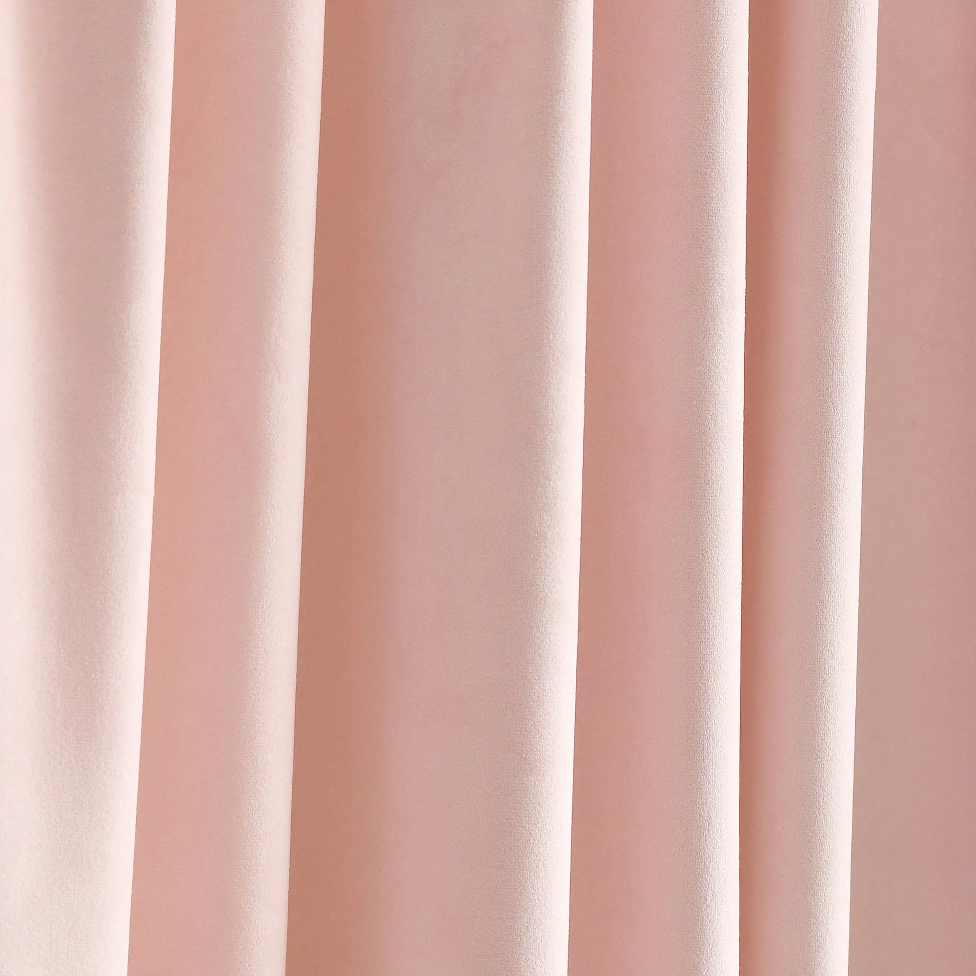 Prima Velvet Solid Grommet Light Filtering Window Curtain Panel Set