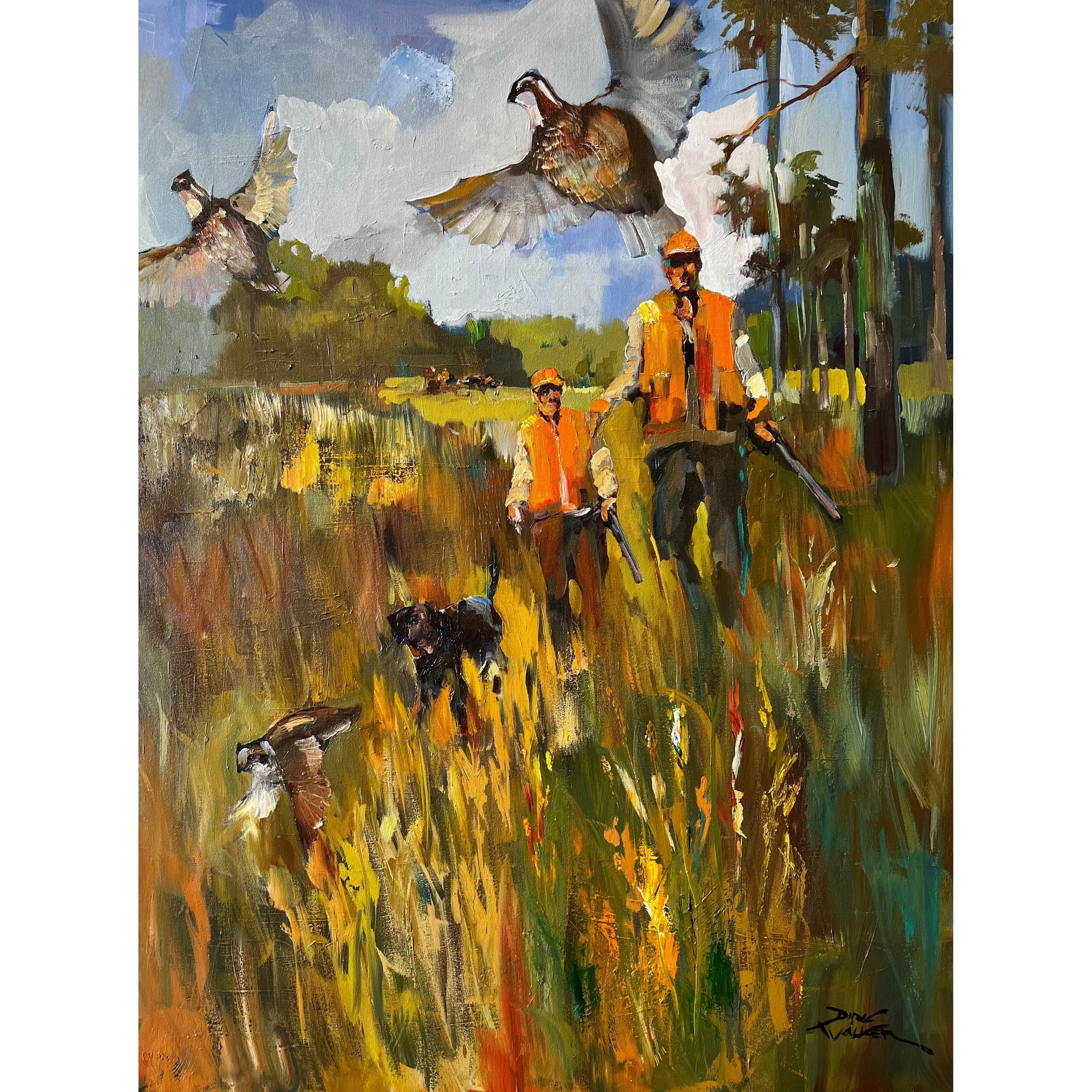 "Father & Son Tradition-We Will Get Those Tomorrow" Collectors Closed Edition Print by Dirk Walker