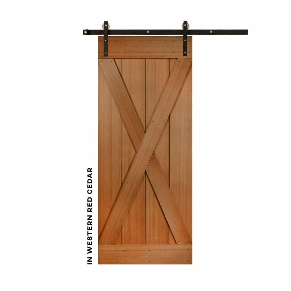 Rancher X-Brace Sliding Barn Door Kits