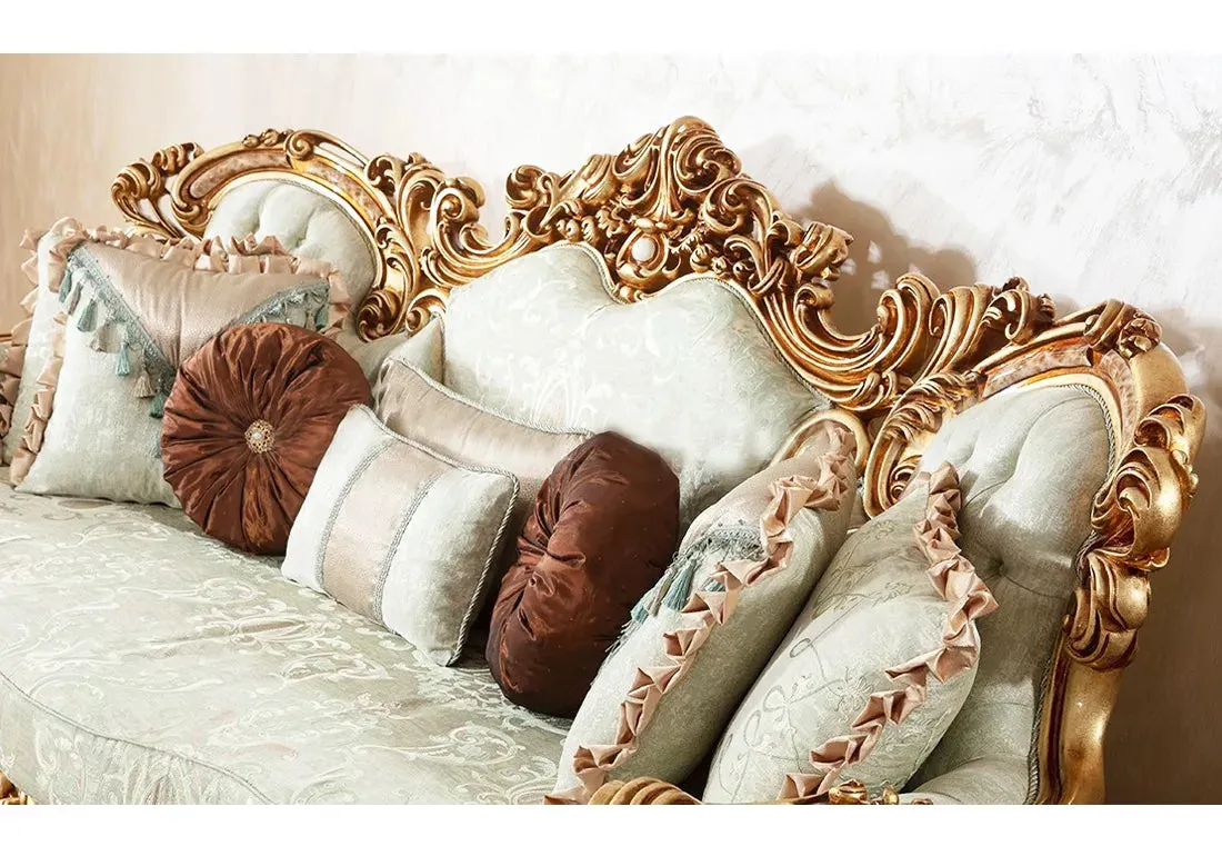 Royal Design Hand Carved Sultan Sofa Set