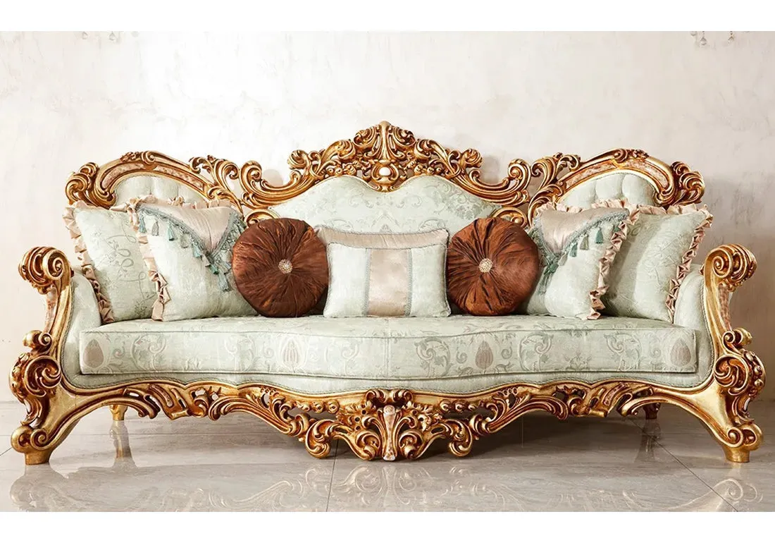 Royal Design Hand Carved Sultan Sofa Set
