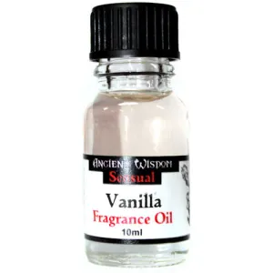 Sensual Vanilla 10ml Fragrance Oil - Aromatherapy Essential Oil Relaxation Spa Fresh Scent Calming Warm