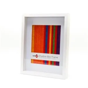 Shadow Box White Frame - 20x25cm/8x10"