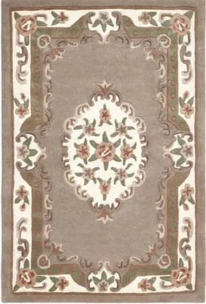 Shensi Beige Medallion Rug