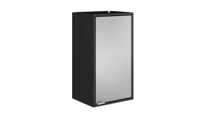 Smart 13.77" Floating Cabinet in Black and Grey