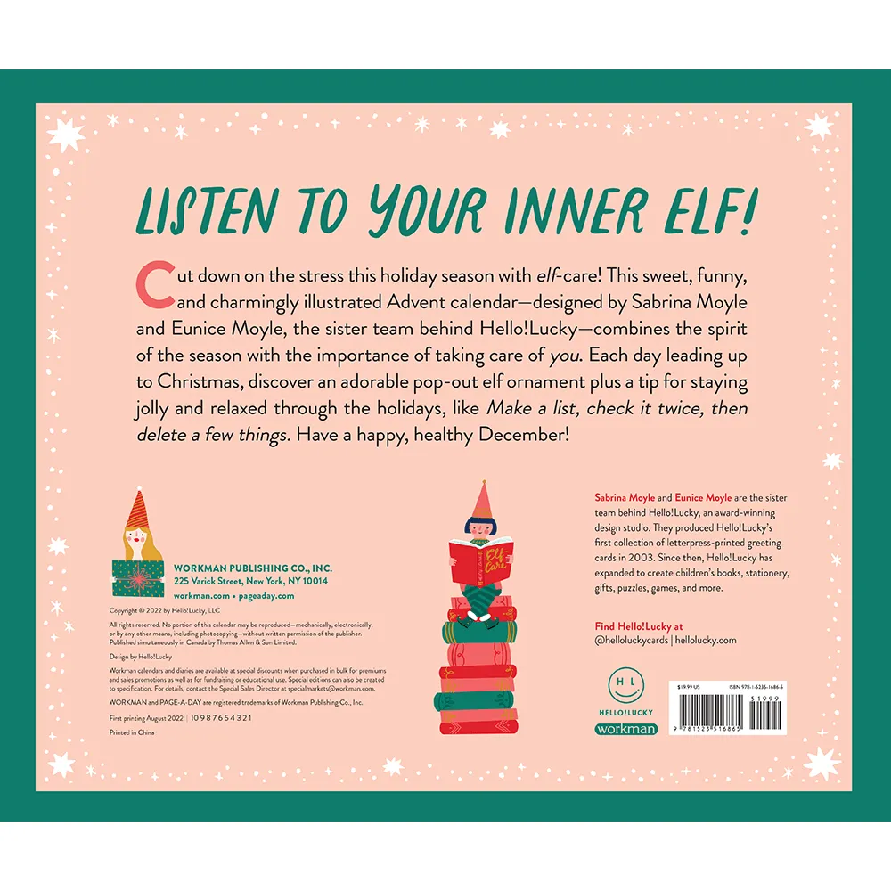 'Tis the Season for Elf-Care Advent Calendar